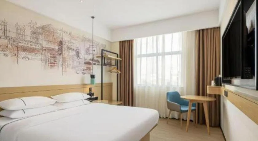 Bed in City Comfort Inn Dongguan Gaobu Avenue
