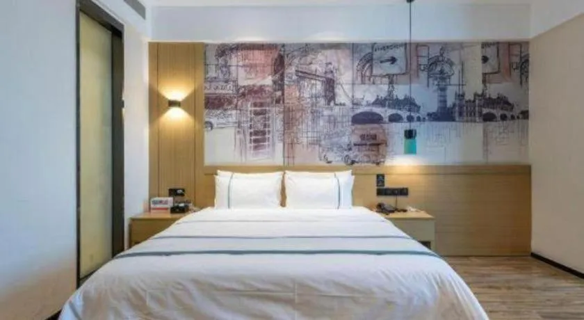 Bed in City Comfort Inn Dongguan Gaobu Avenue