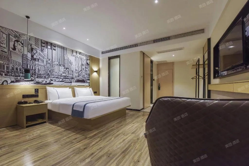 Bed in City Comfort Inn Dongguan Gaobu Avenue