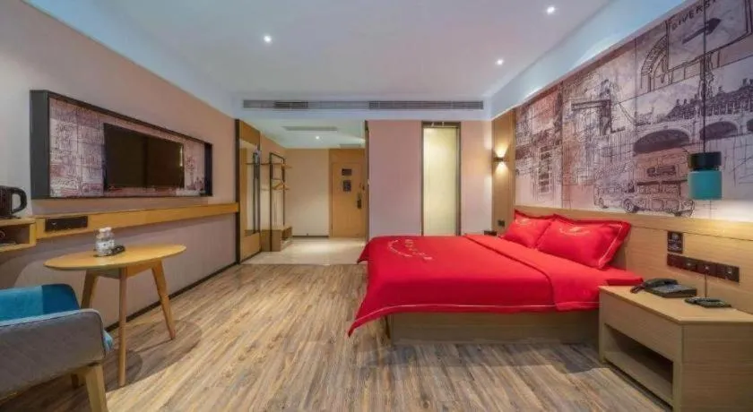 Bed in City Comfort Inn Dongguan Gaobu Avenue