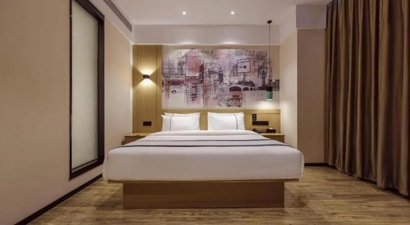 Bed in City Comfort Inn Dongguan Gaobu Avenue