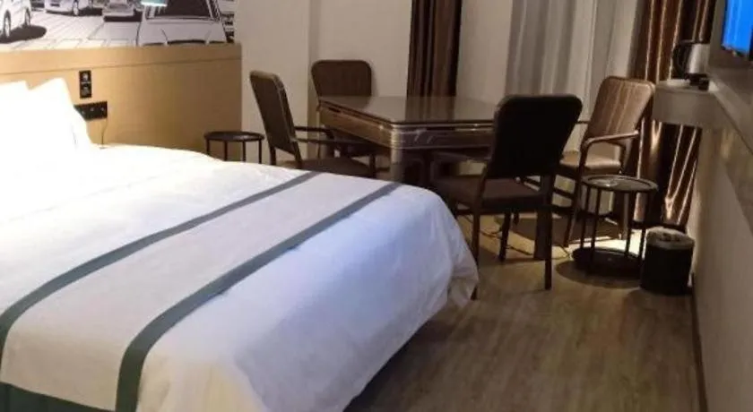 Bed in City Comfort Inn Ezhou Hengda