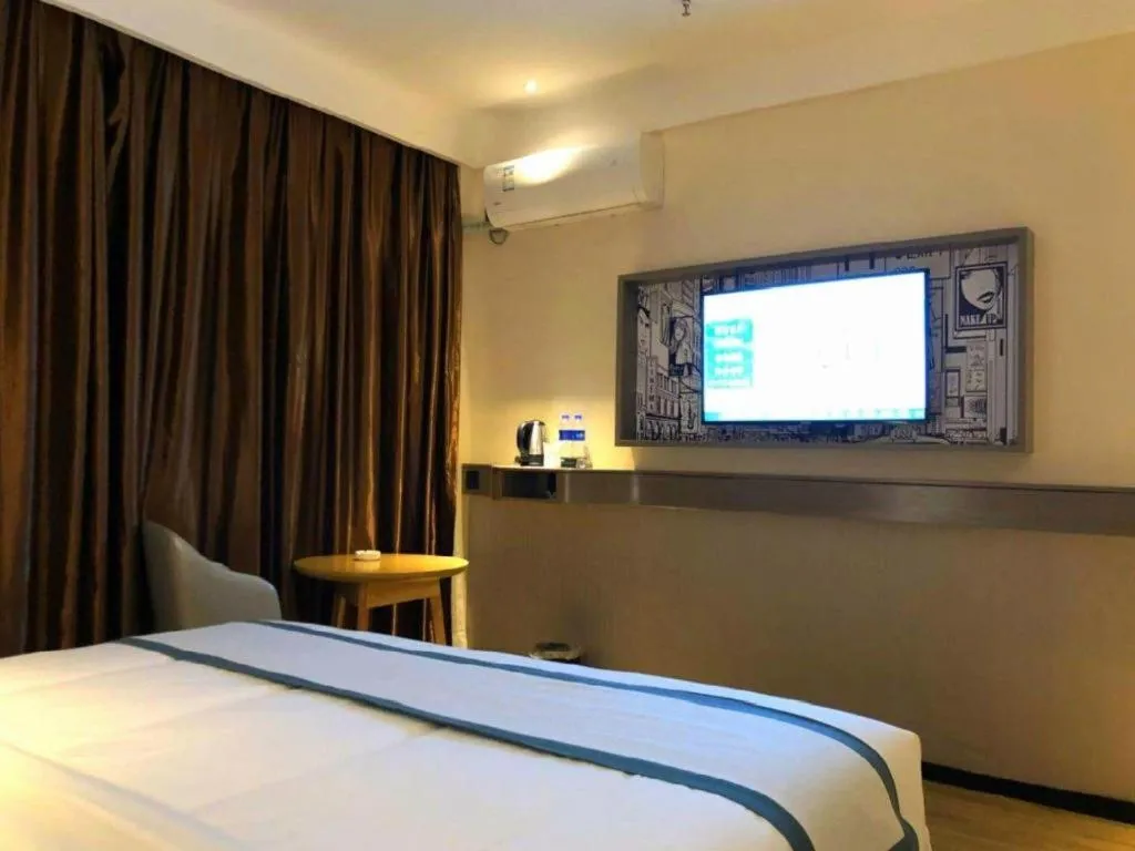 Bed in City Comfort Inn Ezhou Hengda