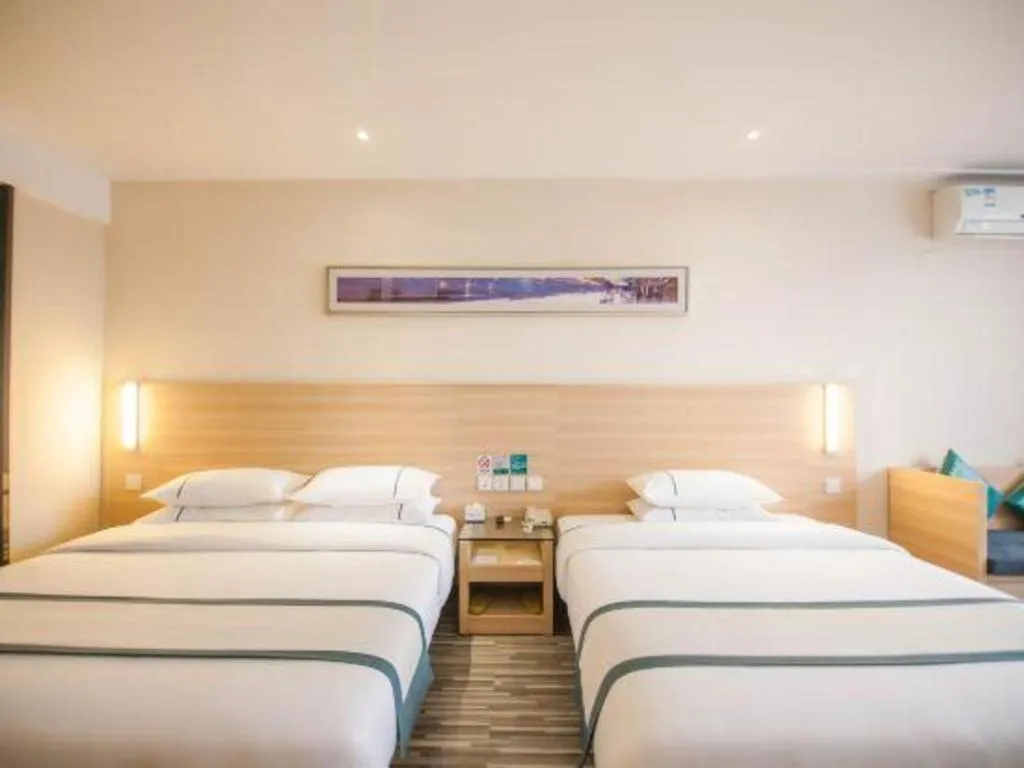 Bed in City Comfort Inn Yichang Dongshan Three Gorges University Shuiyuecheng