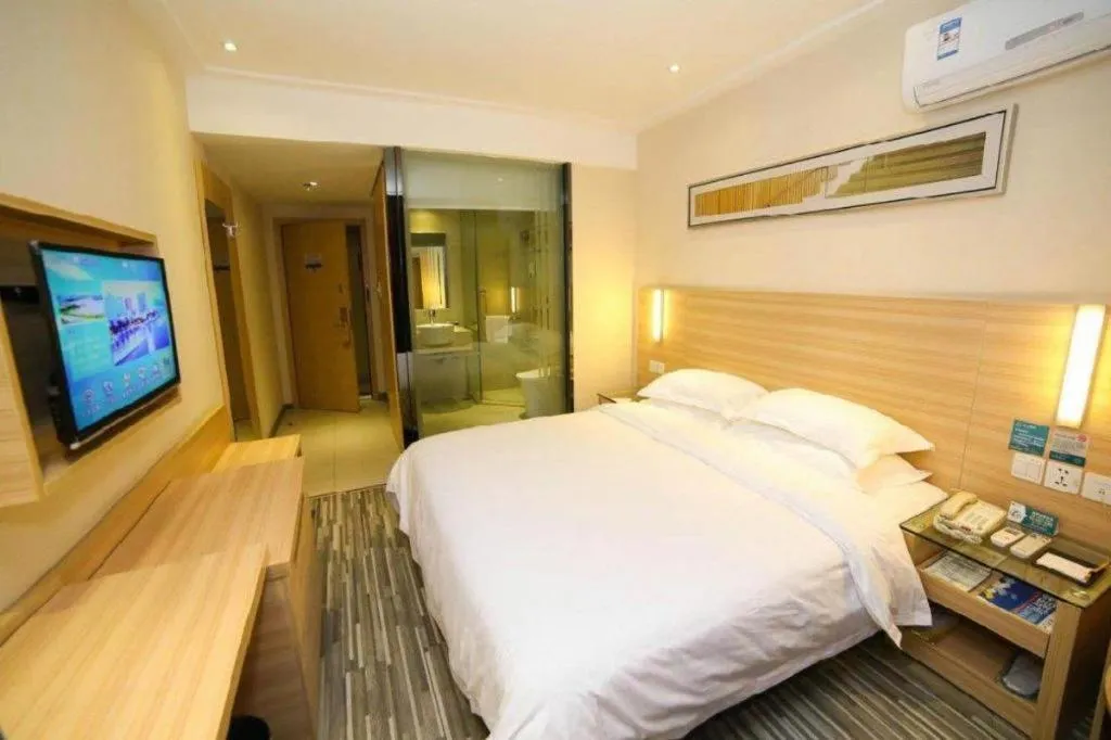 Bed in City Comfort Inn Yichang Dongshan Three Gorges University Shuiyuecheng