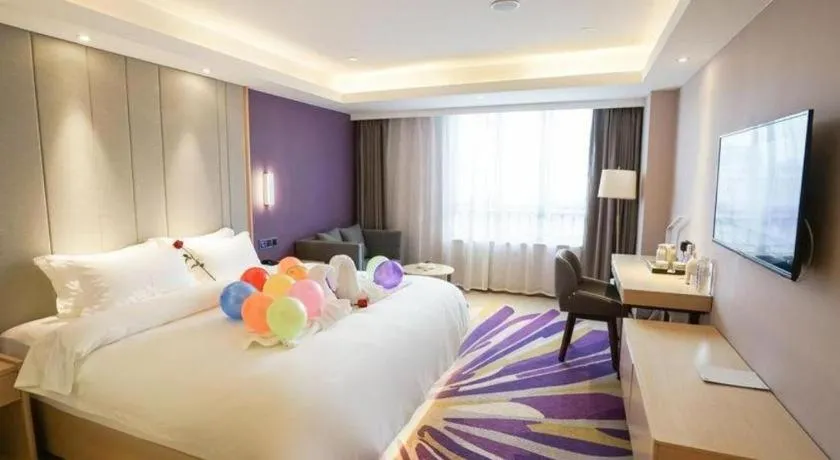 Bed in Lavande Hotels· Suizhou Wenfeng