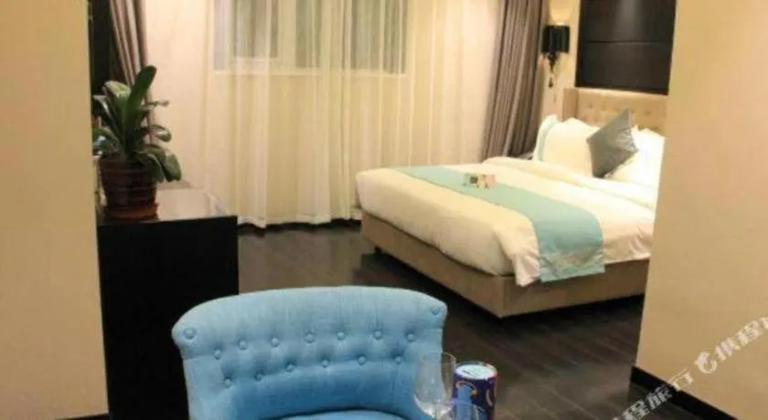 Bed in Xana Hotelle· Shijiazhuang Yaqing Street