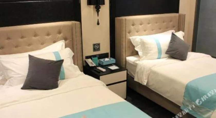 Bed in Xana Hotelle· Shijiazhuang Yaqing Street