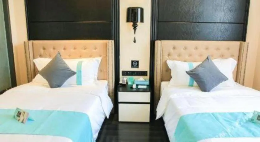 Bed in Xana Hotelle· Shijiazhuang Yaqing Street