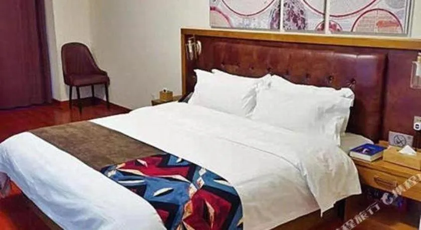 Bed in James Joyce Coffetel· Ji'Nan Changqing District Government Jingshi Xi Road