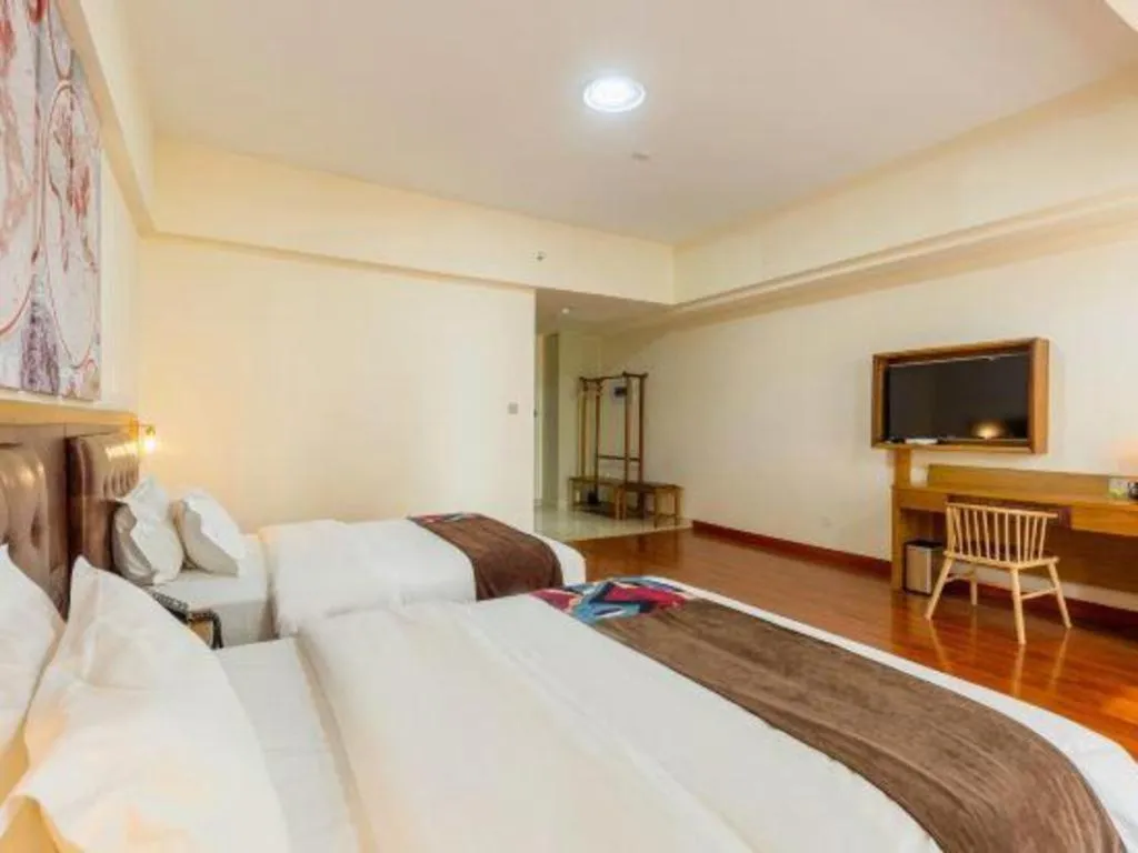 Bed in James Joyce Coffetel· Ji'Nan Changqing District Government Jingshi Xi Road