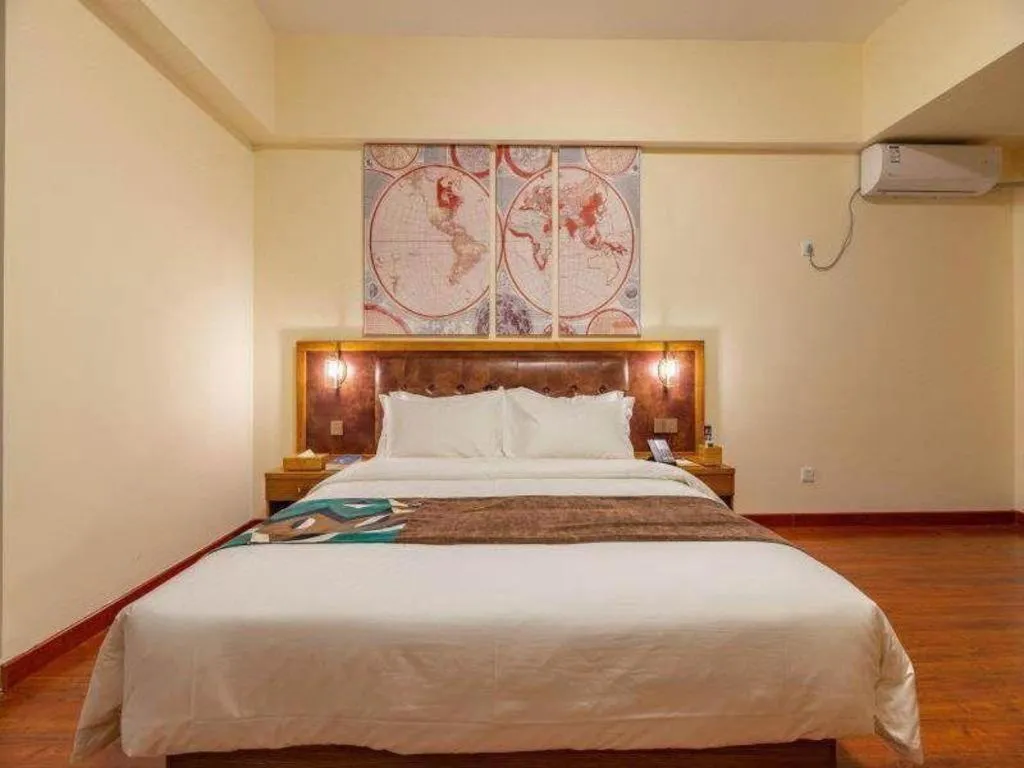 Bed in James Joyce Coffetel· Ji'Nan Changqing District Government Jingshi Xi Road