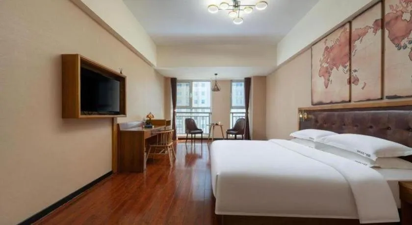 Bed in James Joyce Coffetel· Ji'Nan Changqing District Government Jingshi Xi Road