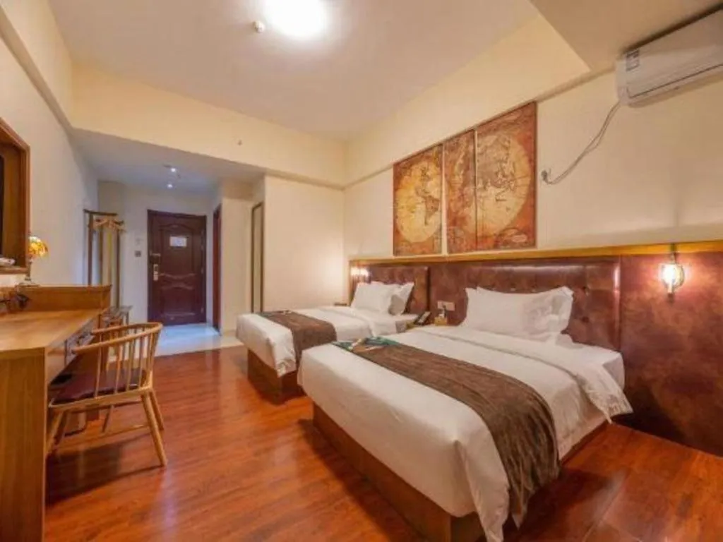 Bed in James Joyce Coffetel· Ji'Nan Changqing District Government Jingshi Xi Road