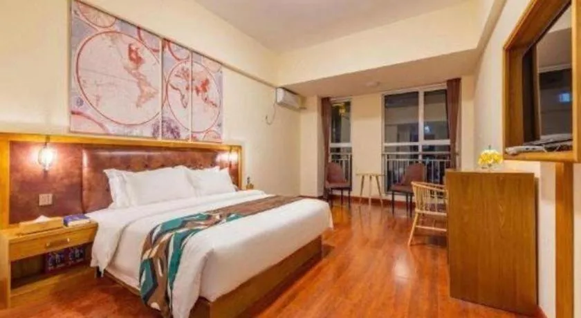 Bed in James Joyce Coffetel· Ji'Nan Changqing District Government Jingshi Xi Road