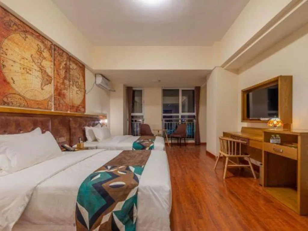 Bed in James Joyce Coffetel· Ji'Nan Changqing District Government Jingshi Xi Road