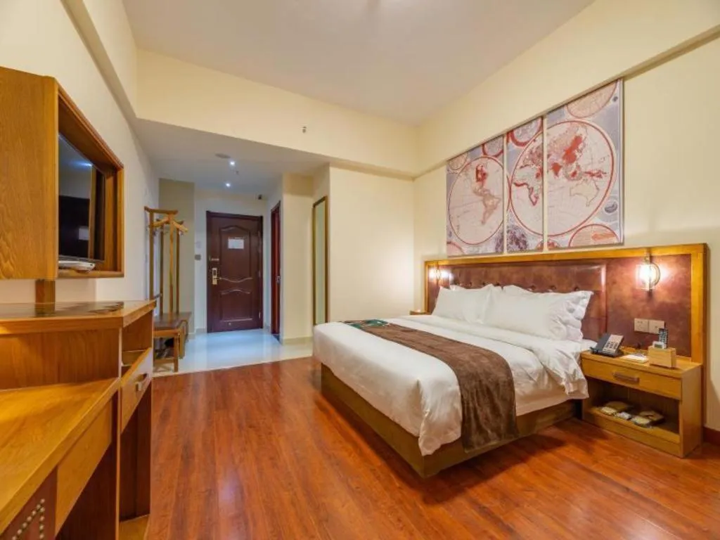 Bed in James Joyce Coffetel· Ji'Nan Changqing District Government Jingshi Xi Road