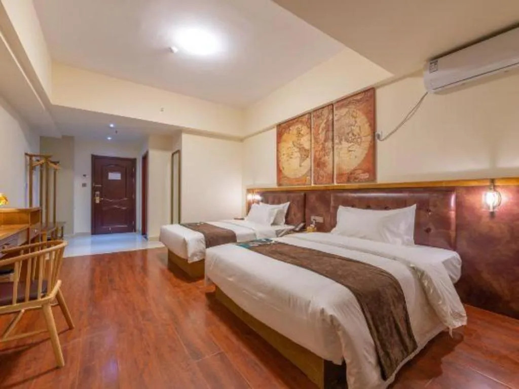 Bed in James Joyce Coffetel· Ji'Nan Changqing District Government Jingshi Xi Road