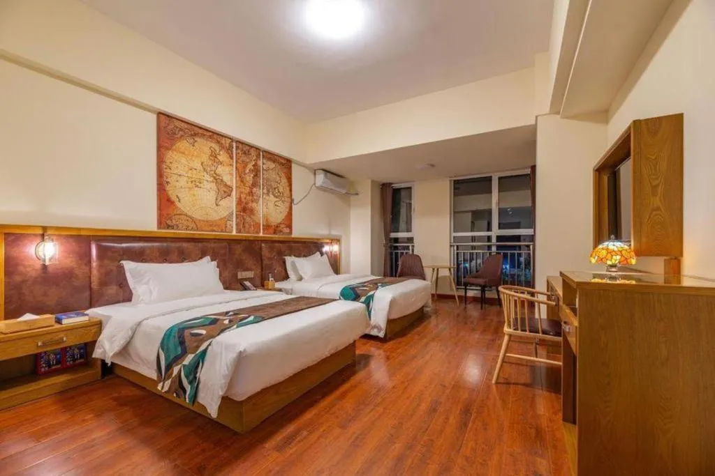 Bed in James Joyce Coffetel· Ji'Nan Changqing District Government Jingshi Xi Road