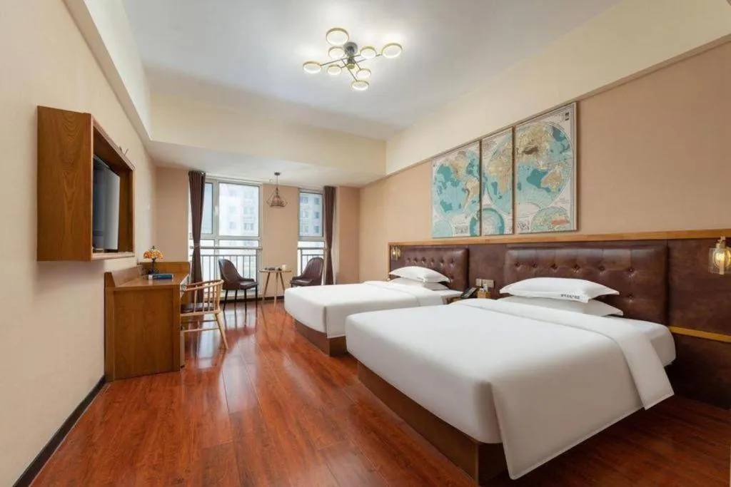 Bed in James Joyce Coffetel· Ji'Nan Changqing District Government Jingshi Xi Road