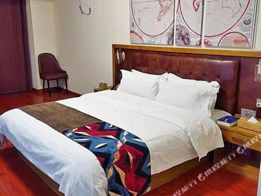 Bed in James Joyce Coffetel· Ji'Nan Changqing District Government Jingshi Xi Road