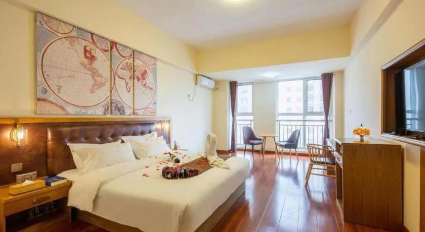 Bed in James Joyce Coffetel· Ji'Nan Changqing District Government Jingshi Xi Road