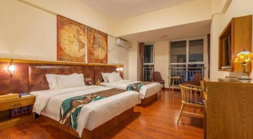 Bed in James Joyce Coffetel· Ji'Nan Changqing District Government Jingshi Xi Road