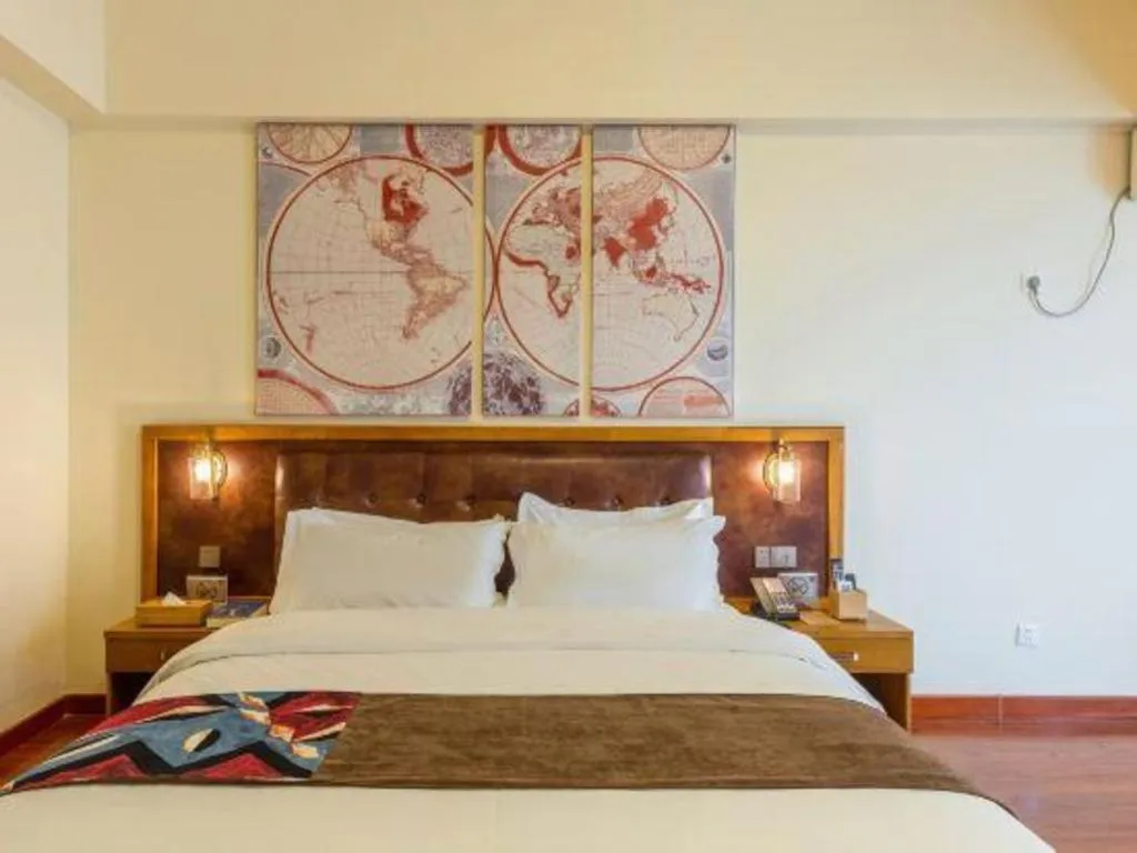 Bed in James Joyce Coffetel· Ji'Nan Changqing District Government Jingshi Xi Road