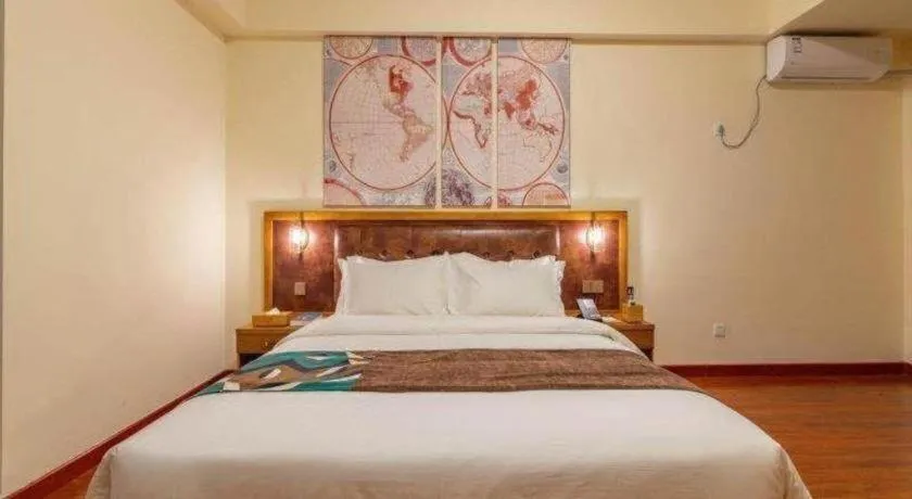 Bed in James Joyce Coffetel· Ji'Nan Changqing District Government Jingshi Xi Road