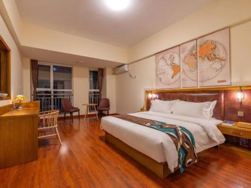 Bed in James Joyce Coffetel· Ji'Nan Changqing District Government Jingshi Xi Road