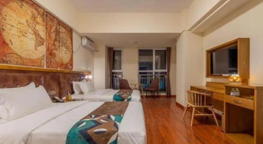 Bed in James Joyce Coffetel· Ji'Nan Changqing District Government Jingshi Xi Road