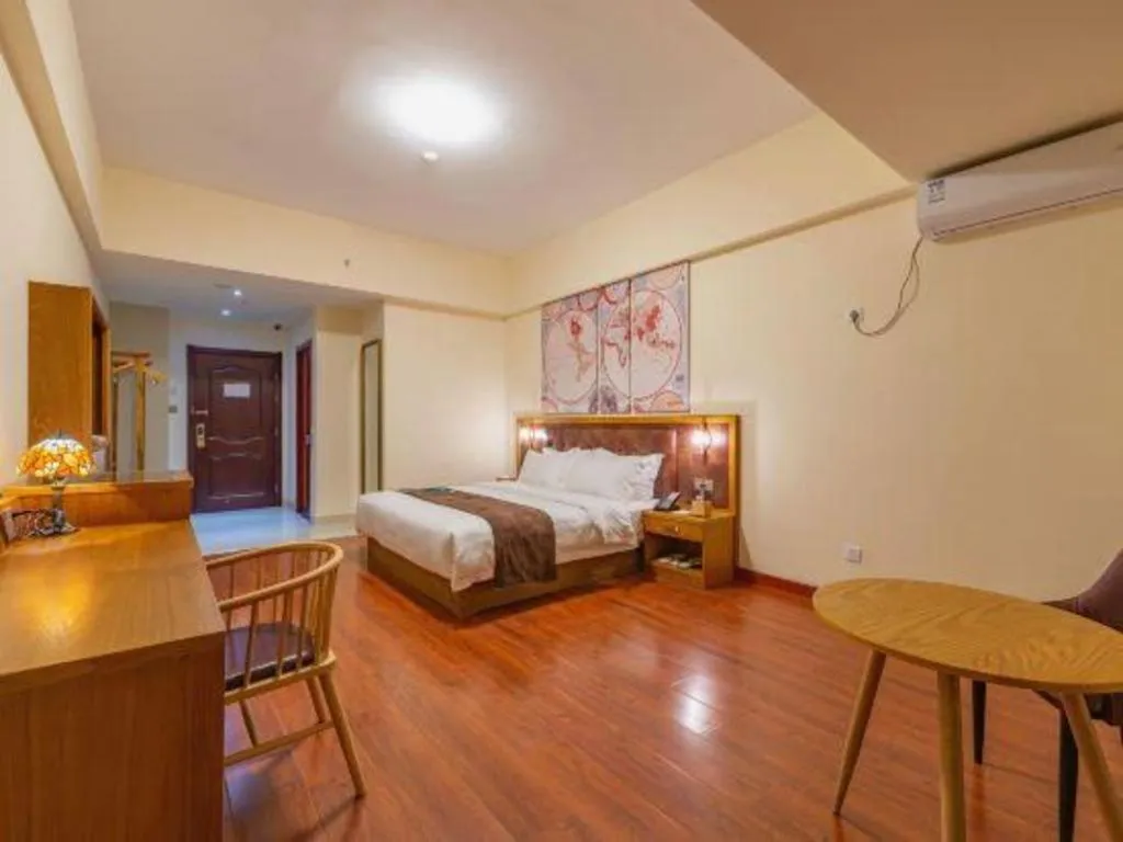 Bed in James Joyce Coffetel· Ji'Nan Changqing District Government Jingshi Xi Road