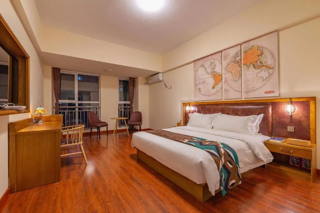 Bed in James Joyce Coffetel· Ji'Nan Changqing District Government Jingshi Xi Road