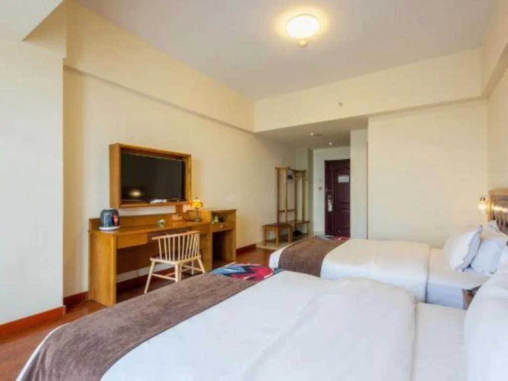 Bed in James Joyce Coffetel· Ji'Nan Changqing District Government Jingshi Xi Road