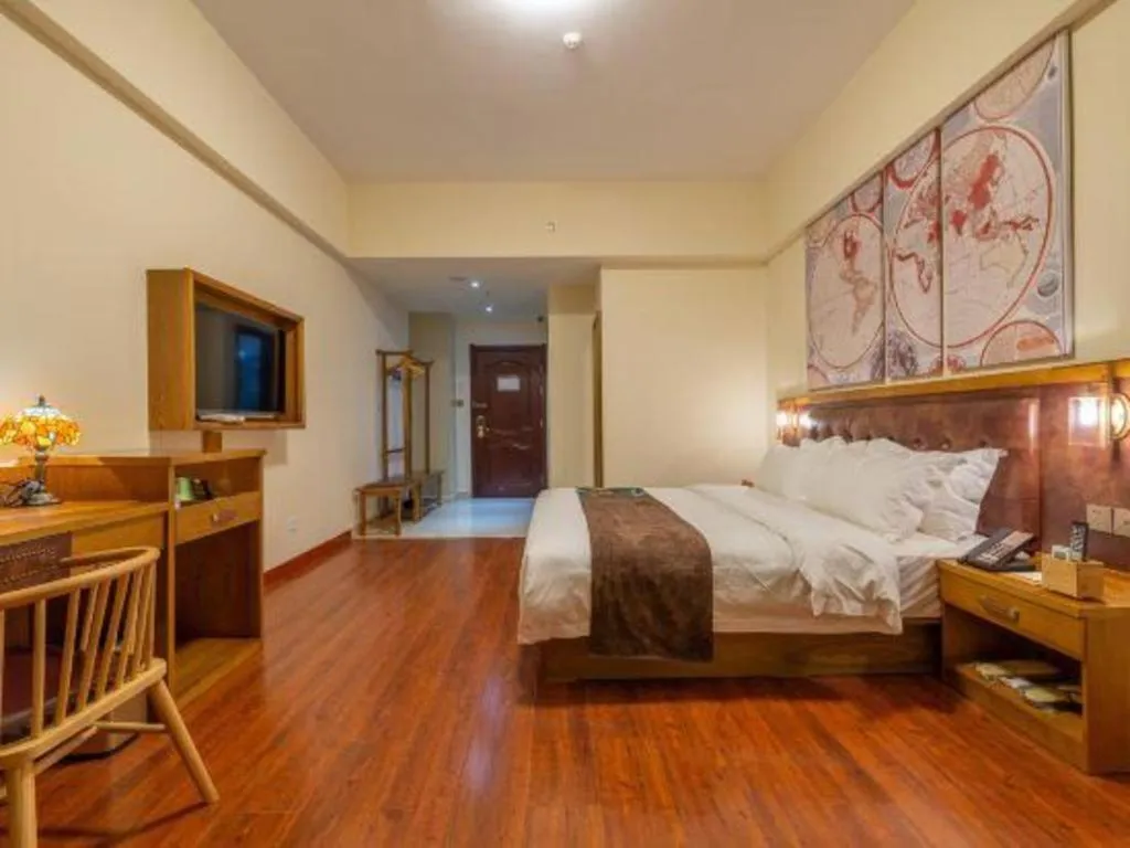 Bed in James Joyce Coffetel· Ji'Nan Changqing District Government Jingshi Xi Road