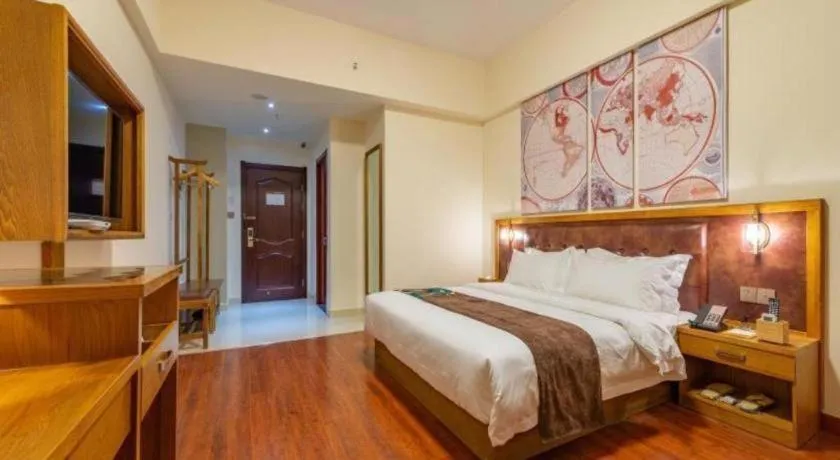 Bed in James Joyce Coffetel· Ji'Nan Changqing District Government Jingshi Xi Road