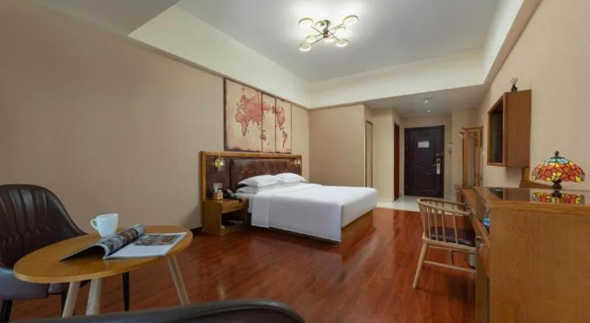 Bed in James Joyce Coffetel· Ji'Nan Changqing District Government Jingshi Xi Road