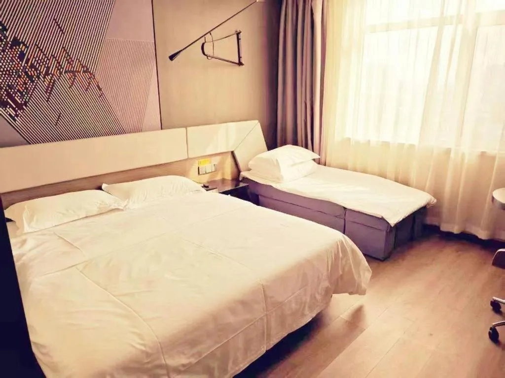 Bed in IU Hotels· Xincheng Haibing University Store