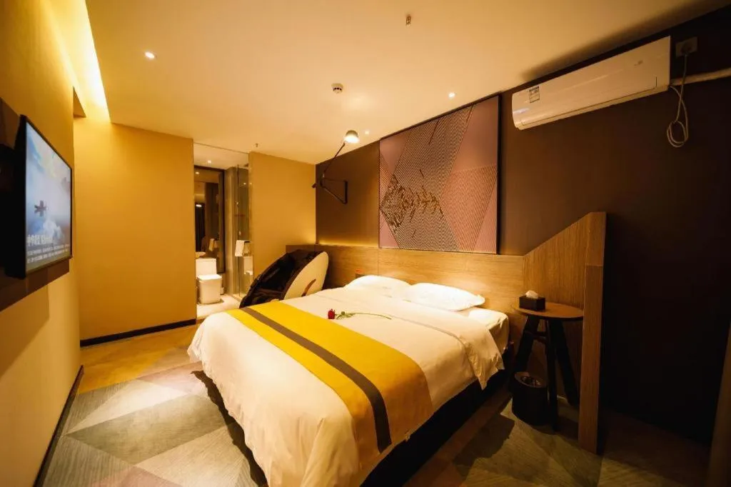 Bed in IU Hotels· Xincheng Haibing University Store