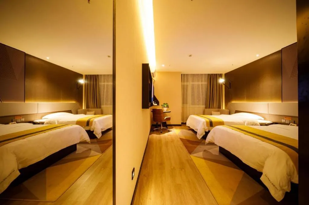 Bed in IU Hotels· Xincheng Haibing University Store