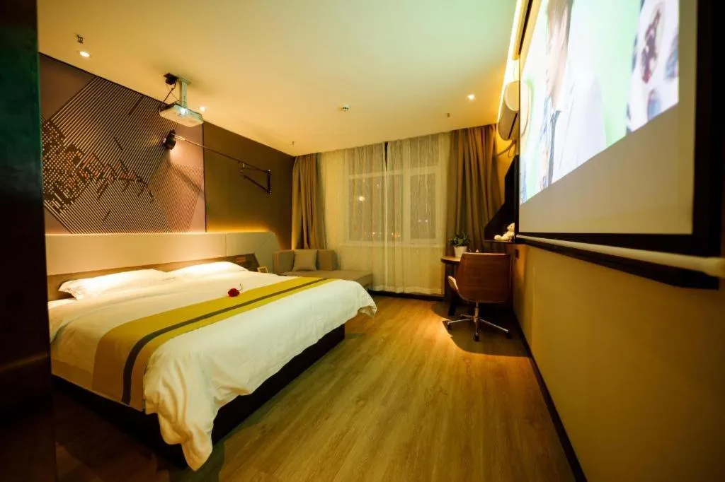 Bed in IU Hotels· Xincheng Haibing University Store