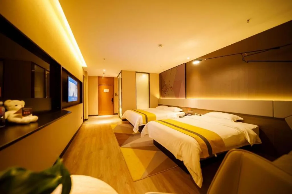 Bed in IU Hotels· Xincheng Haibing University Store