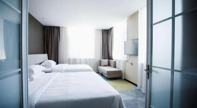 Bed in IU Hotels· Xincheng Haibing University Store