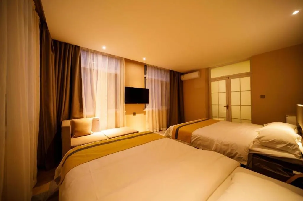 Bed in IU Hotels· Xincheng Haibing University Store