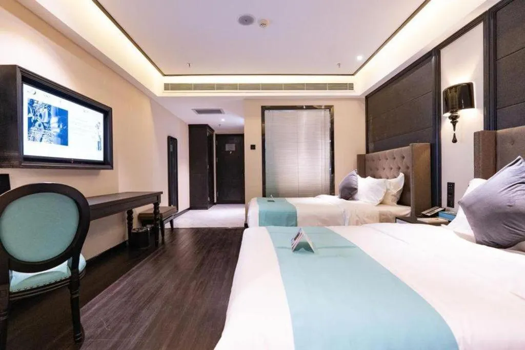 Bed in Xana Hotelle· Wulumuqi High Speed Railway Station Baonengcheng