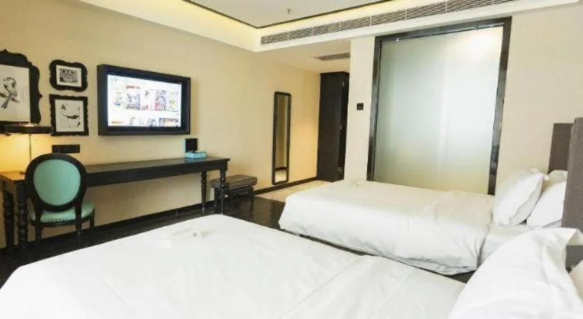 Bed in Xana Hotelle· Wulumuqi High Speed Railway Station Baonengcheng