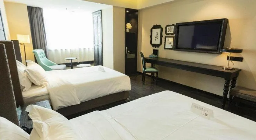 Bed in Xana Hotelle· Wulumuqi High Speed Railway Station Baonengcheng