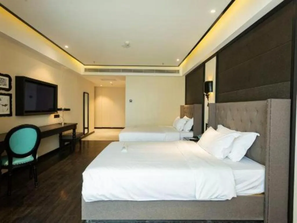 Bed in Xana Hotelle· Wulumuqi High Speed Railway Station Baonengcheng