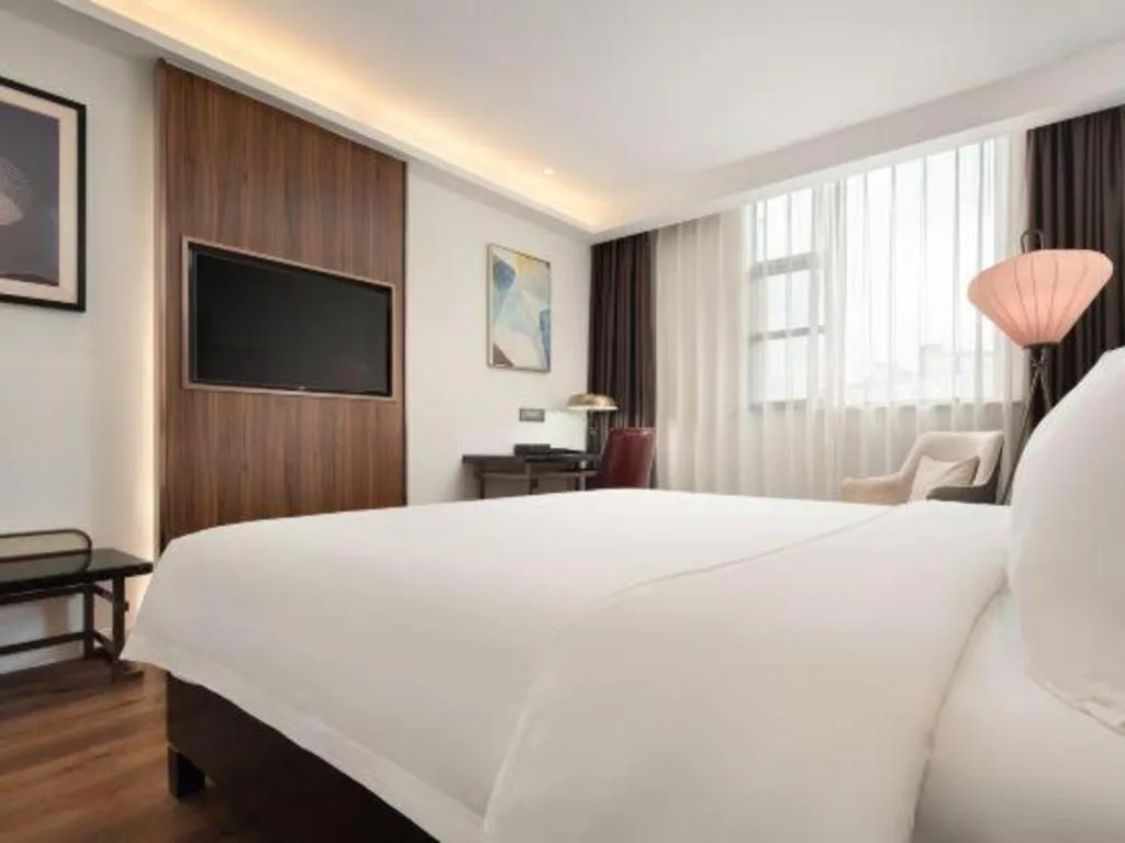 Bed in Jinjiang Metropolo Haikou East High Speed Railway Station Normal University