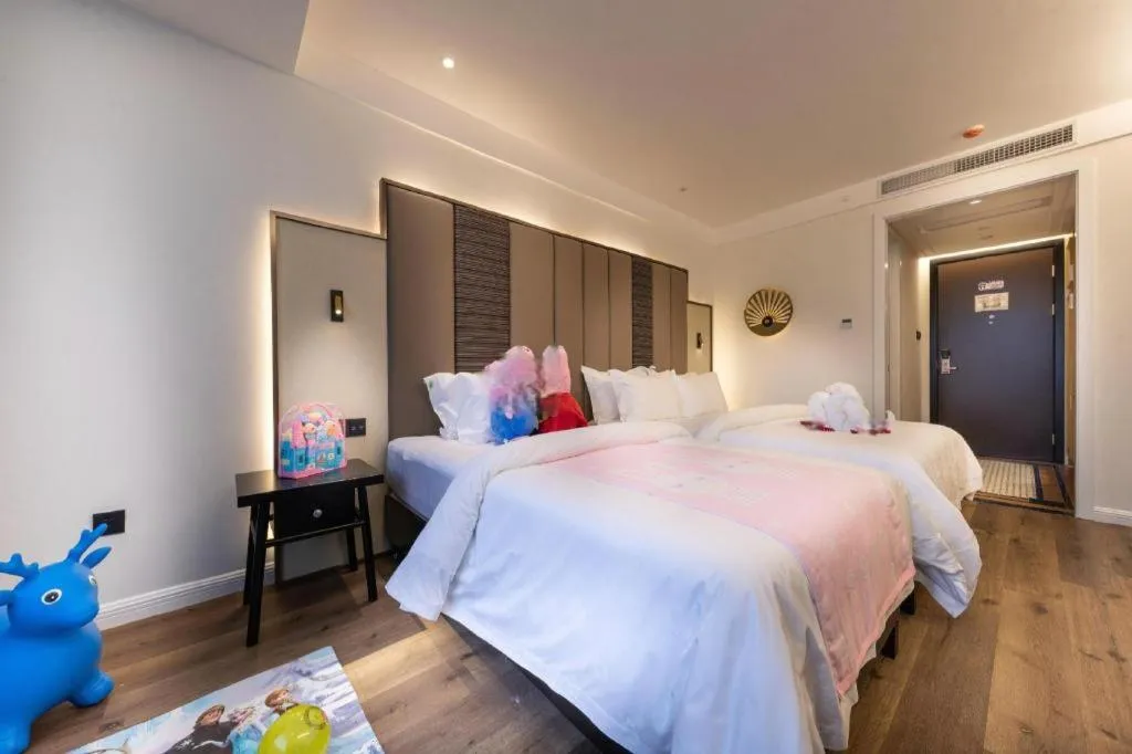 Bed in Jinjiang Metropolo Haikou East High Speed Railway Station Normal University